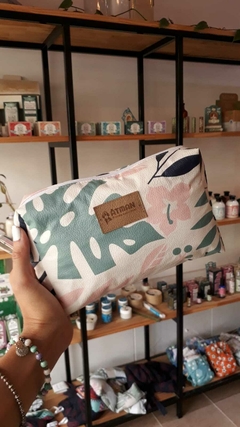 Neceser de cuerina/ Estuche Porta Cosméticos