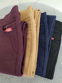 Calça de Sarja Peluciada - BRose - 154IR23 - comprar online