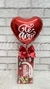 Caixa de Chocolate com balão de coração 10" na internet