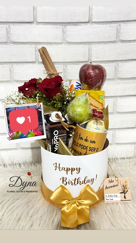 BOX DE LUXO FITNESS HAPPY