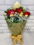 BUQUÊ COM 3 ROSAS E 6 FERRERO ROCHER - comprar online