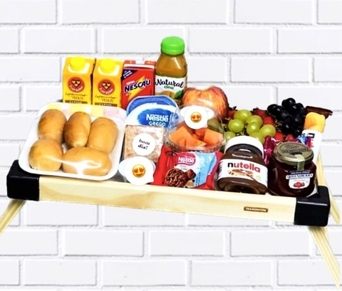 CAFÉ DA MANHÃ BANDEJA NA CAMA