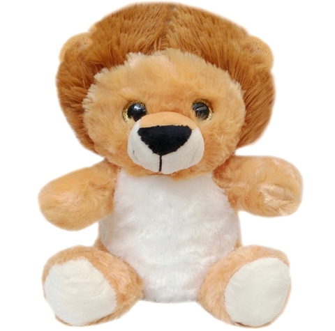 PELÚCIA LEÃO GLITTER NOS OLHOS FIZZY