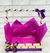 Cesta em pinus decorada - comprar online