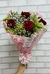 Buquê com 4 Rosas naturais na internet