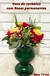 VASO DE CERÂMICA COM ROSAS PERMANENTES - comprar online