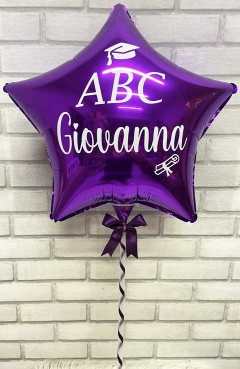 BALÃO FORMATURA ABC PERSONALIZADO UNIDADE