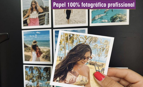 12 fotos-ímãs 5x5cm