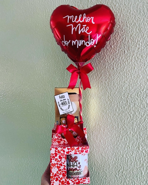 MIMO ESPECIAL Caneca+Ferrero Rocher+ Balão personalizado