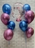 COMBO DE BALÕES BOLHA PERSONALIZADO COM GÁS HÉLIO E CONFETES + 2 ARRANJOS COM 4 BALÕES LÁTEX - comprar online