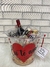 BALDE DE GELO COM 2 TAÇAS, VINHO E FERRERO ROCHER - comprar online