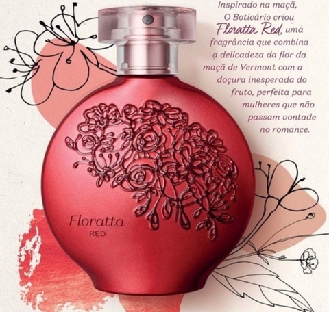 Floratta Red Colônia 75ml - O Boticário