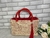 BOLSA DE PRAIA PALHA DE CARNAÚBA COM ALÇA TRABALHA NO TRANÇADO - comprar online