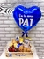 Cesta de Café da Manhã ou Tarde Pai “Te amo” com Balão Personalizado - comprar online