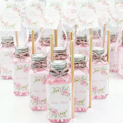 Kit com 20 lembrancinhas aromatizador de ambiente