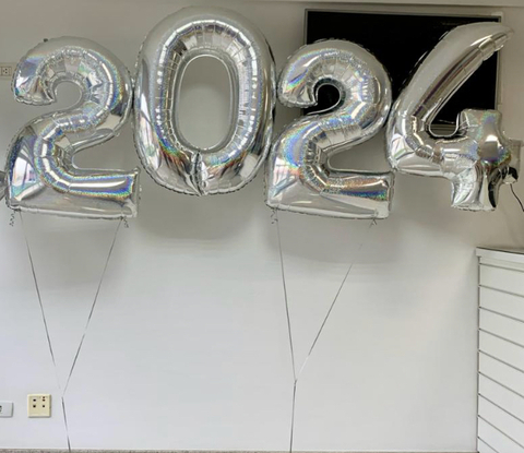 Kit 2025 Gás Hélio (somente os números)