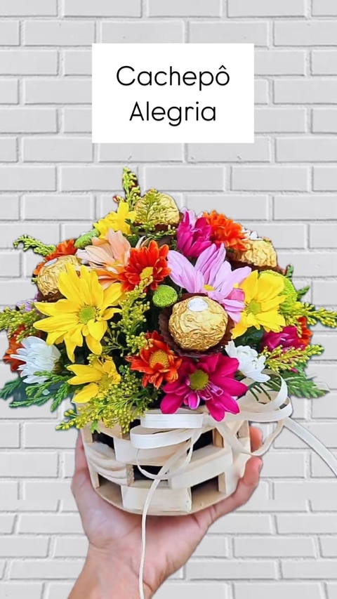 Cachepô Alegria