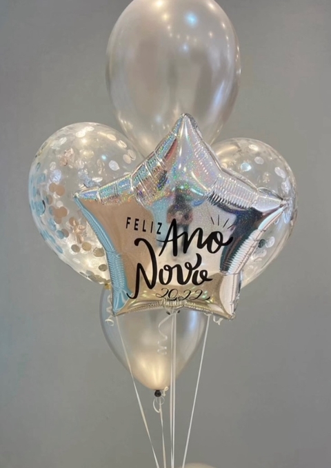 BUQUET DE BALÕES NO GÁS HÉLIO 001