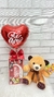 Urso de pelúcia com chocolate e Balão personalizado - comprar online