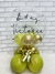 Arranjo de balões Buble com laço - comprar online