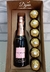 CAIXA COM CHANDON BABY + FERRERO ROCHER - comprar online