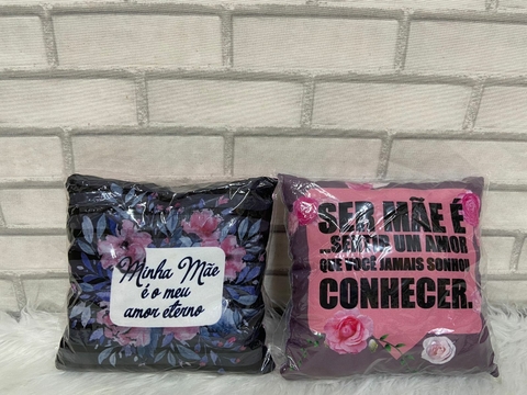 ALMOFADAS DECLARE SEU AMOR PARA MÃE UNIDADE
