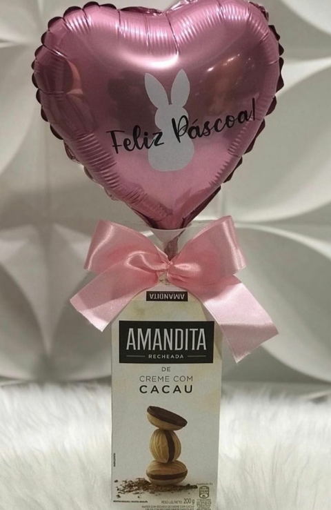 AMANDITA COM BALÃO PERSONALIZADO