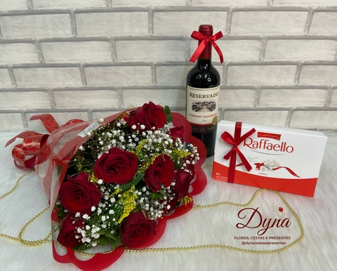 Buquê de Flores, Vinho Reservado, Raffaello