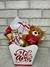 Box personalizada Te amo com urso e chocolates