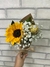 CONE GIRASSOL COM FERRERO ROCHER - Dyna Flores Conceito