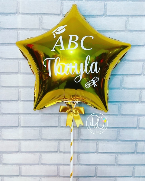 BALÃO FORMATURA ABC PERSONALIZADO UNIDADE