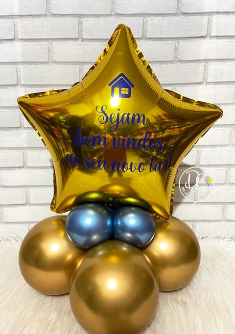 ARRANJO DE BALÕES DE MESA PERSONALIZADOS