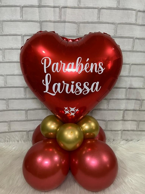 ARRANJO DE BALÕES DE MESA PERSONALIZADOS