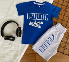 Conjunto Bermuda Moletom Puma - comprar online