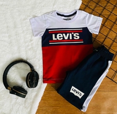 Conjunto Bermuda 3 cores Levi's