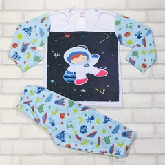 Pijama de calça Astronauta