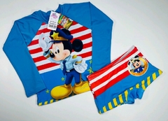 Conjunto de Proteção UV Mickey Marinheiro