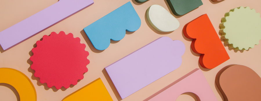 Banner Colorblocks - Blocos criativos para visuais imersivos 