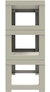 Estante Modular I'm In Demi Quadra Com 3 Prateleiras Fendi - comprar online