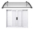 Toldo Policarbonato Alveolar Win Home 1 Metro X 1m Cristal