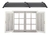 Toldo Policarbonato 2,40m X 62cm Porta Janela Varanda Preto - loja online