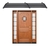 Toldo Policarbonato 2,40m X 62cm Porta Janela Varanda Preto - UM SHOP