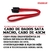 Kit 10 Cabos De Dados Sata Macho Uso Hd Ssd Drive Gravadores - comprar online