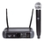 Microfone Sem Fio Lexsen Lm-58u Pll Uhf Com 1 Canal Bivolt - comprar online