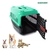 Caixa De Transporte Cachorro Gato Coelho Verde/preto N2 48cm - UM SHOP
