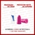 Imagem do Kit 2 Protetor Auricular Espuma Macks Dreamgirl 10 Par Case