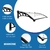 Toldo Policarbonato Porta Janela Ar 120cm X 62cm Cristal - loja online