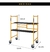 Andaime Portátil Metaltech I-imcn C/ 2 Plataformas Até 227kg - comprar online