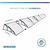 Toldo Policarbonato Alveolar Win Home 1,5 Metros X 1m Preto/Cristal na internet