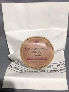 Acondicionador sólido de Lavanda